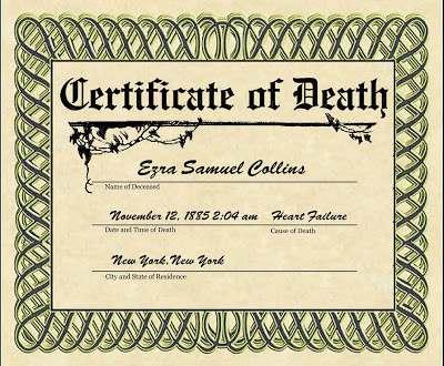 The History of the Death Certificate - Mysterious Discoveries